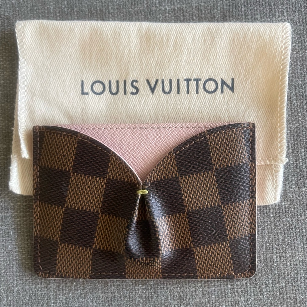 Louis Vuitton Damier Ebene Caissa Card Holder